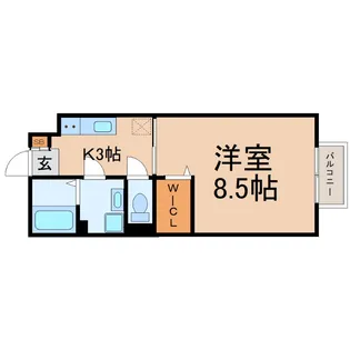 グレイス尼崎B棟【1階】の間取り