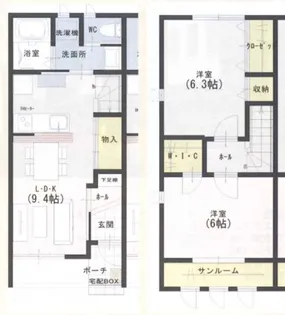 LUANAの間取り
