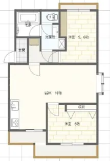 ガーデン緑ヶ丘【3階】の間取り