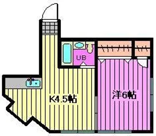 浜田ビル【2階】の間取り