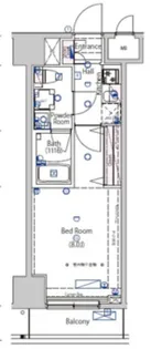 マーロ千住クレストタップ【6階】の間取り