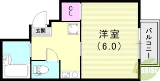 ライラックコート【1階】の間取り