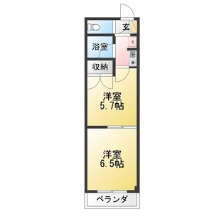 ホープ堀田【3階】の間取り