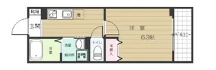 輝BASE【2階】の間取り