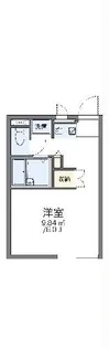 レオパレスセゾン【2階】の間取り