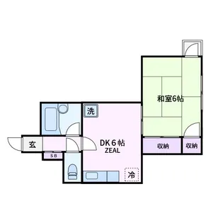 翠彩ビル【3階】の間取り