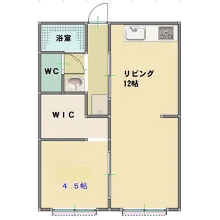 メゾンソレイユ B【3階】の間取り