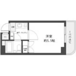 エタニティ川崎【2階】の間取り