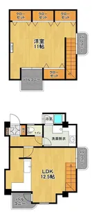 ピア・アピスの間取り