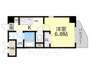 ピュール【2階】の間取り