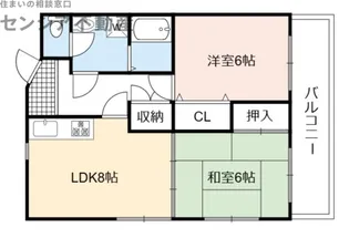 サンパレス.【2階】の間取り