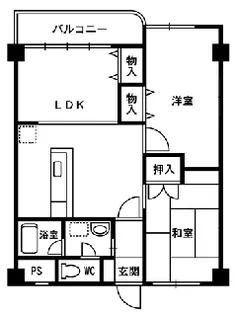 コンフォート文京【4階】の間取り
