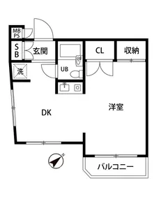 サカエダイホープラザ大塚【4階】の間取り