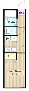 マロンハイツ【2階】の間取り