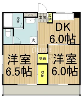 ハイツ塙【2階】の間取り