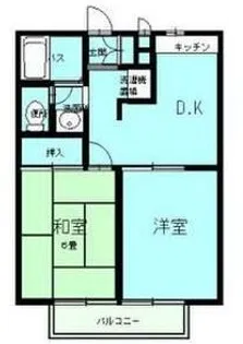 エステートピアサンピース【1階】の間取り