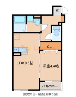 Ysスクエア梅満町【1階】の間取り