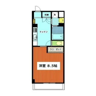 リーベルサンアイ【6階】の間取り