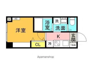 明光館【1階】の間取り