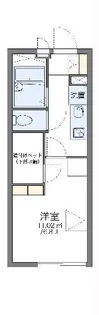 レオパレスグランアメニティ【2階】の間取り