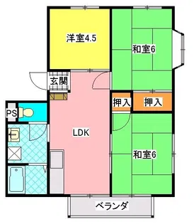 MTハイツ【1階】の間取り