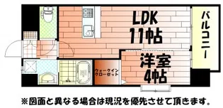 ONE PROJECT三萩野【2階】の間取り