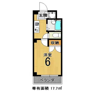 HIROサンソイル【2階】の間取り