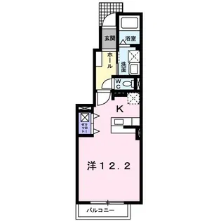 プラシード K【1階】の間取り