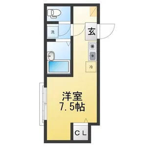 プランドール新横浜【2階】の間取り