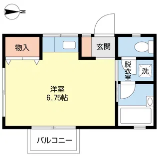 ハイツサクラJR【2階】の間取り