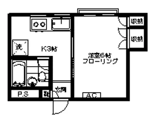 ルミエール吉祥寺【1階】の間取り