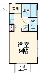 ユピテルハウス【1階】の間取り