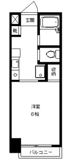 スカイヒルハウス【2階】の間取り