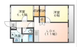 サンガーデン【3階】の間取り