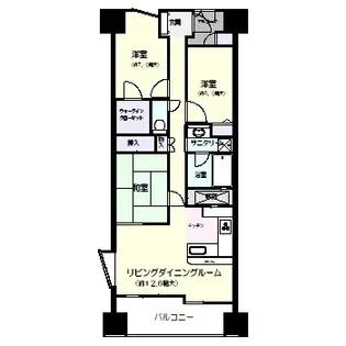 D’レスティア大清水邸苑【6階】の間取り