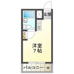 L-BOX【3階】の間取り