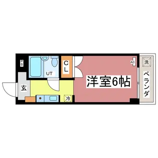 ブリックス・ヴィラ【4階】の間取り