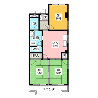 メゾン井上【3階】の間取り