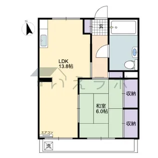 ラテール南金田【4階】の間取り