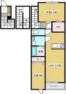 Ilima明石南【3階】の間取り