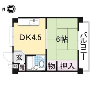 ビラビアンカ【3階】の間取り