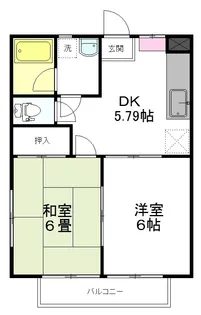 プリマベーラB【2階】の間取り