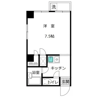 サクセス21【5階】の間取り