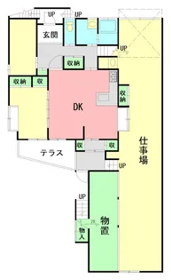 森田ハウス【1階】の間取り