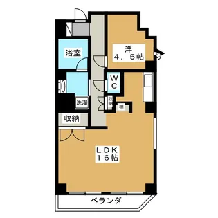 KIRAKUII【4階】の間取り