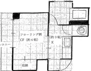 第一富士川ビル【4階】の間取り