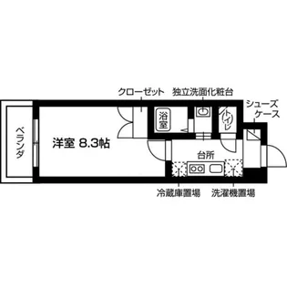 and K【1階】の間取り