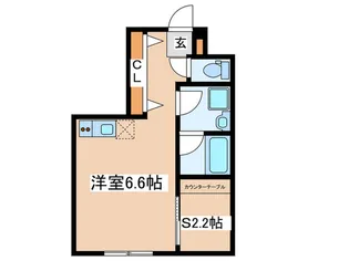 イーストヒルズI【3階】の間取り