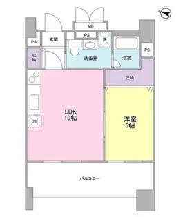 東京都文京区大塚5【マンション】の間取り