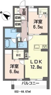 エルアイランド【3階】の間取り